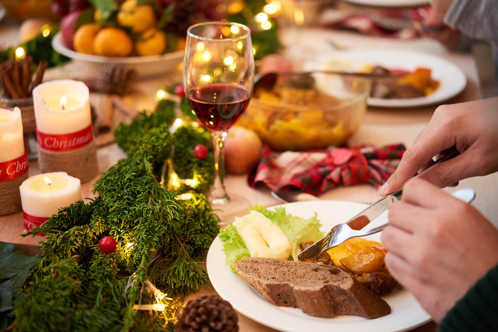 fracturas dentales y Navidad